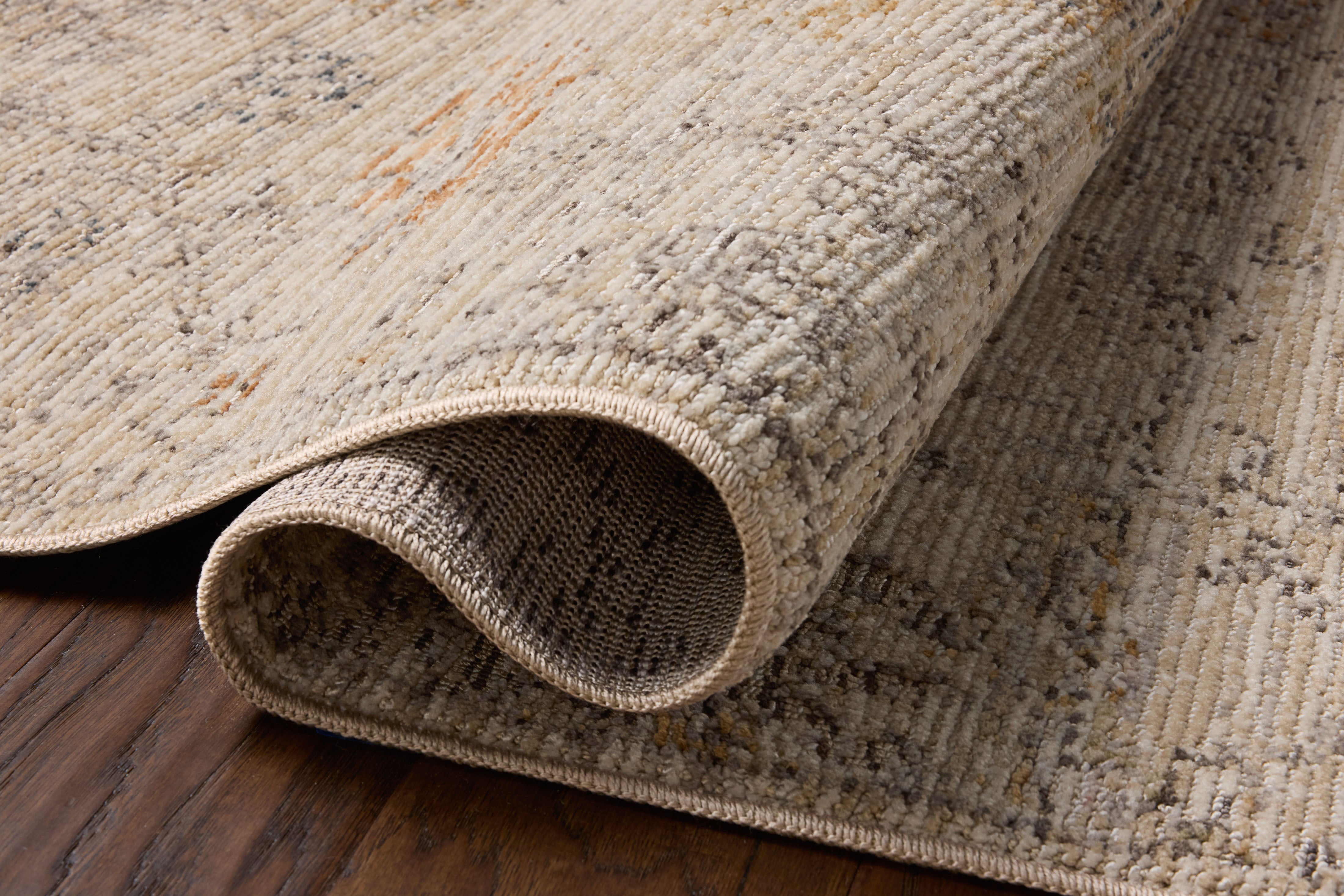 Loloi Milena Ivory / Granite Rug RUGS - synthetic Loloi 18" x 18"