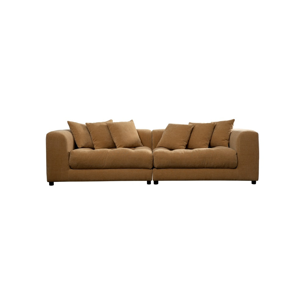 Damek Sofa FURNITURE - sofas Moe's Furniture Golden Yellow