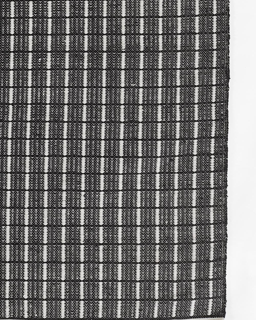 Mallow Black Reversible Rug 5-Rugs - indoor/outdoor Momeni