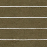 Ripple Green Stripe Reversible Rug