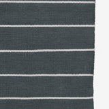 Ripple Slate Stripe Reversible Rug