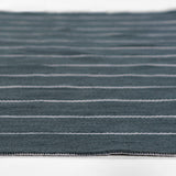 Ripple Slate Stripe Reversible Rug