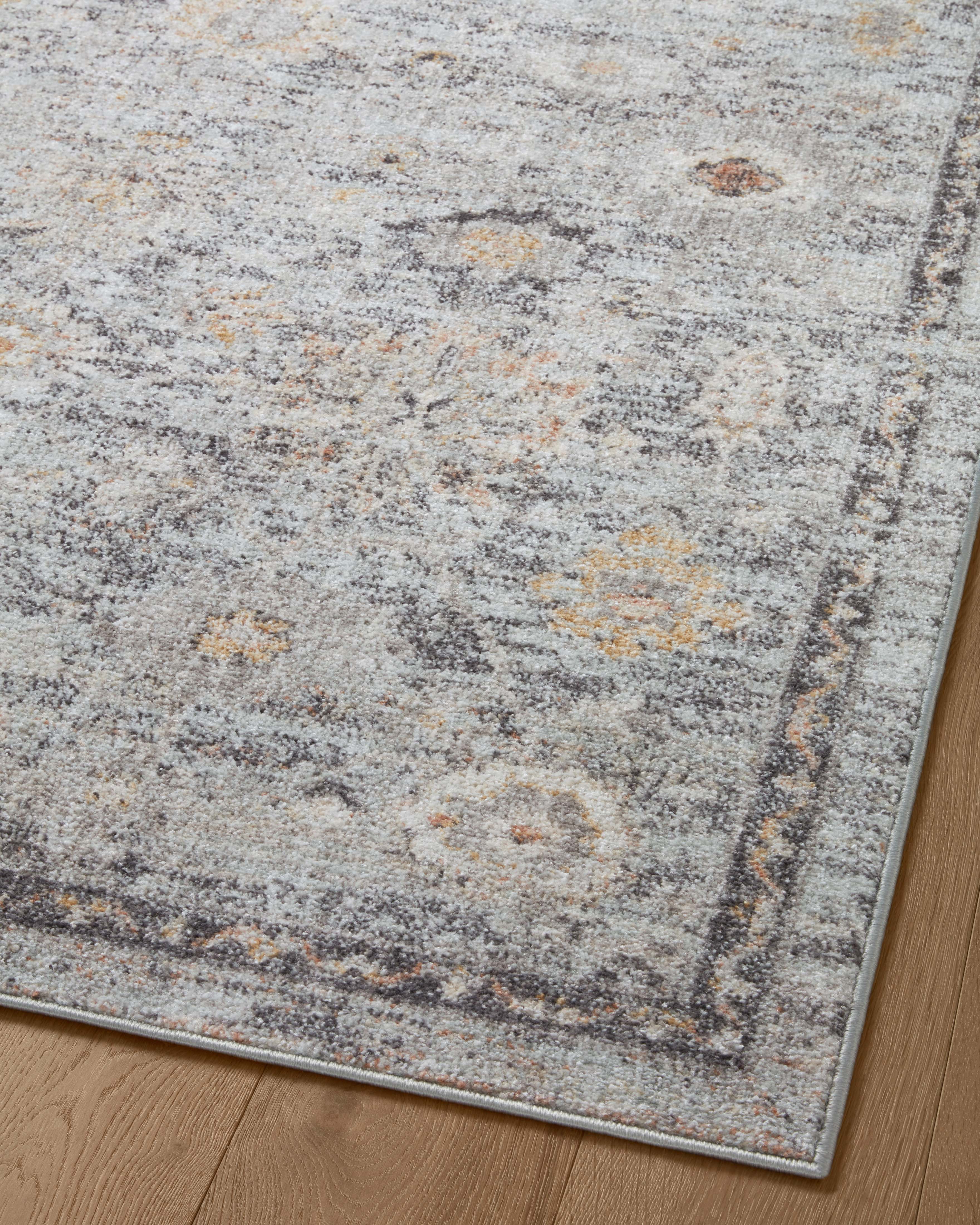 Loloi Monroe Sky / Gold Rug 0-RUGS-patterned Loloi