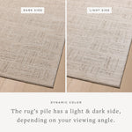 Amber Lewis x Loloi Monty Ivory / Taupe Rug RUGS - synthetic Loloi