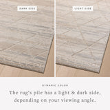 Amber Lewis x Loloi Monty Ivory / Natural RUGS - patterned Loloi