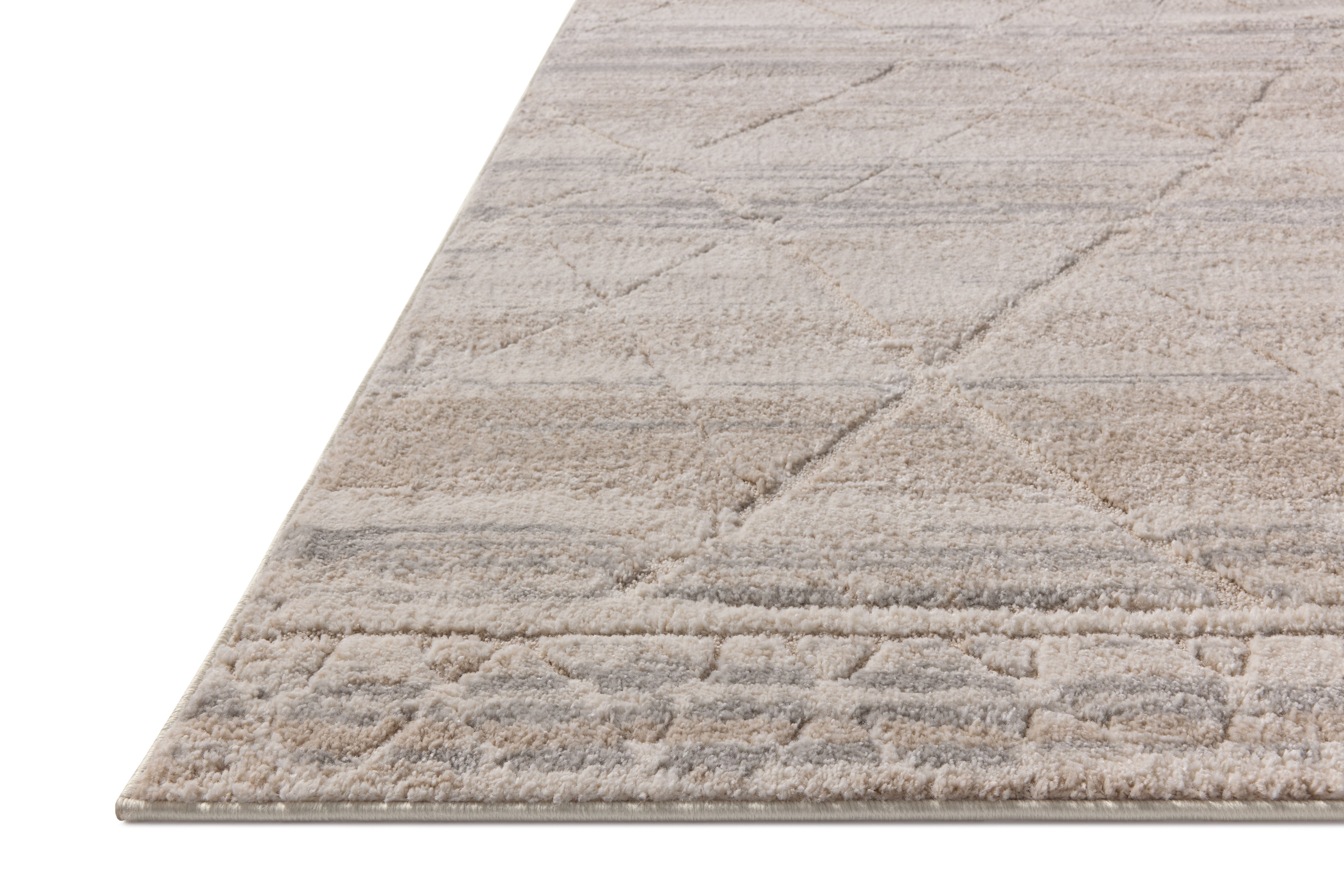 Amber Lewis x Loloi Monty Ivory / Natural RUGS - patterned Loloi