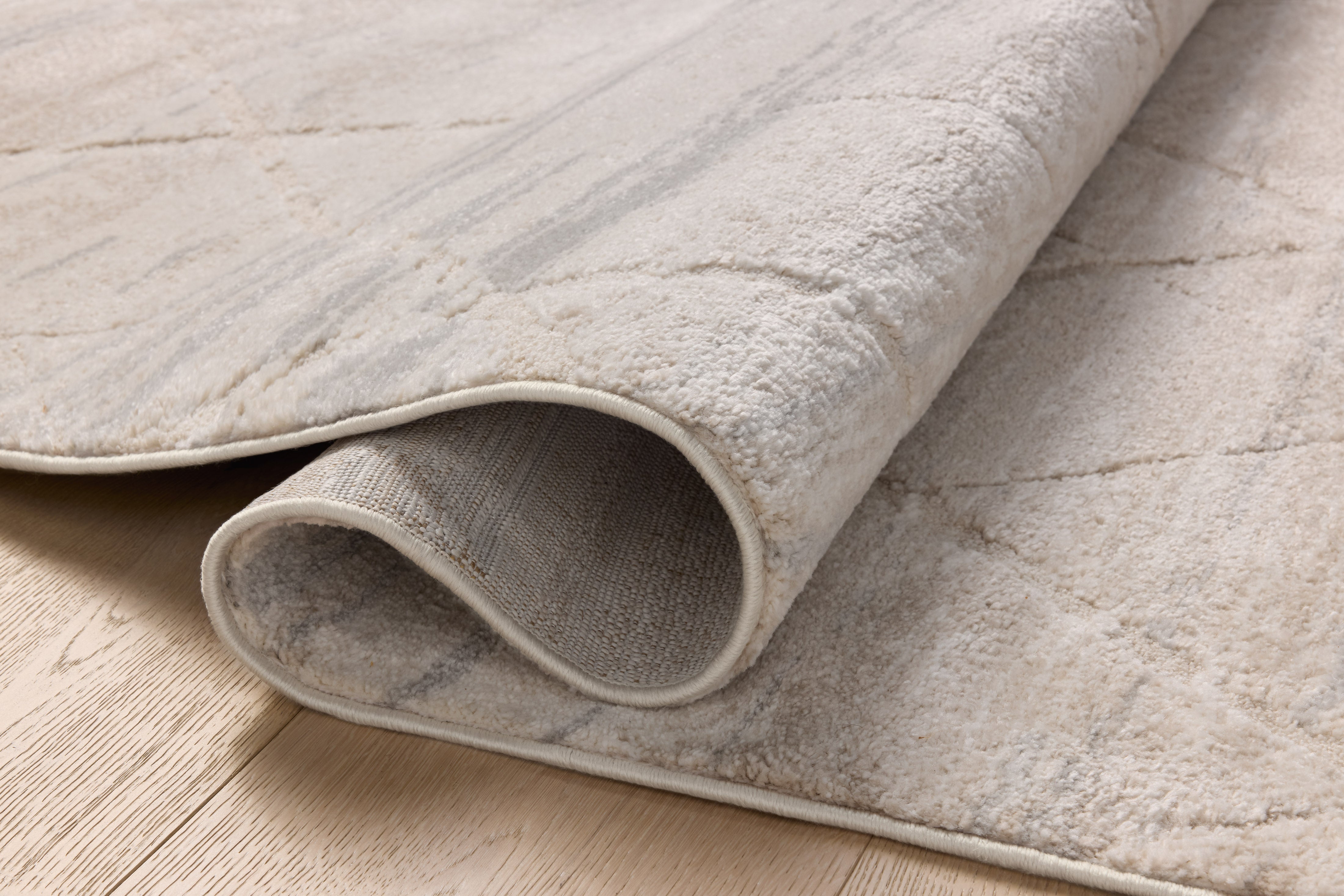 Amber Lewis x Loloi Monty Ivory / Natural RUGS - patterned Loloi