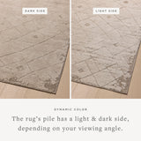 Amber Lewis x Loloi Monty Beige / Natural RUGS - patterned Loloi