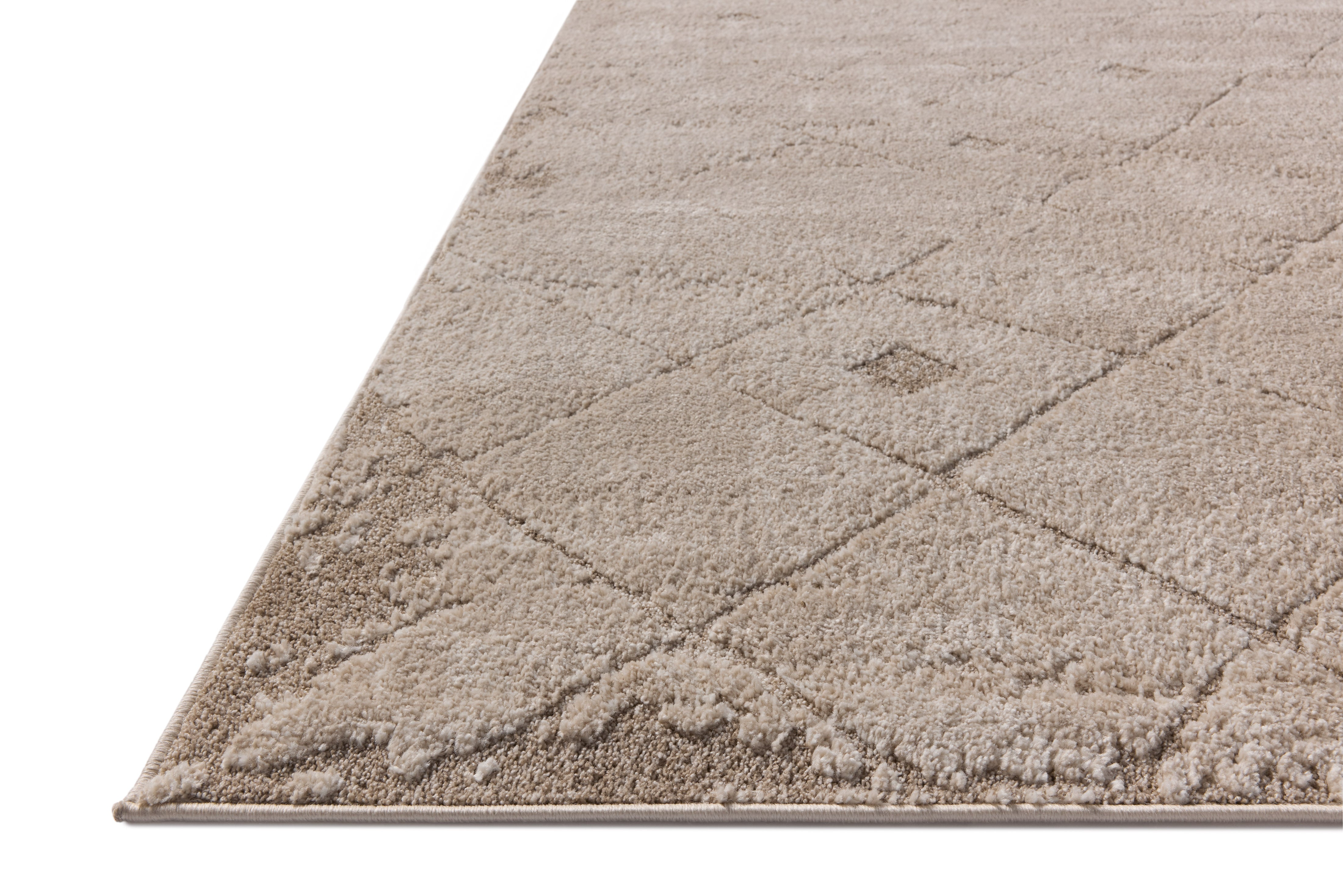 Amber Lewis x Loloi Monty Beige / Natural Rug RUGS - synthetic Loloi