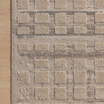 Amber Lewis x Loloi Monty Pebble / Beige Rug RUGS - synthetic Loloi