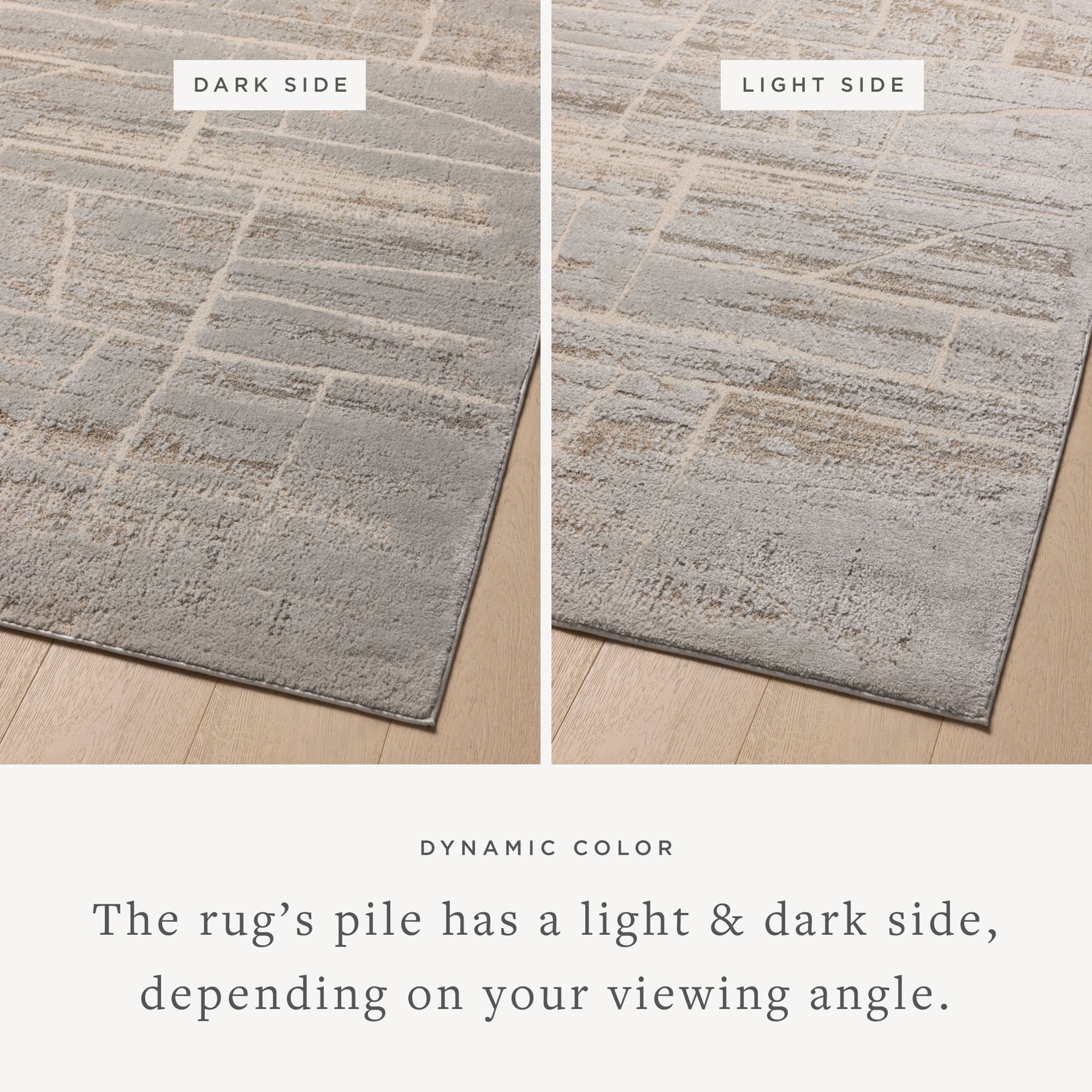 Amber Lewis x Loloi Monty Natural / Mist Rug RUGS - synthetic Loloi