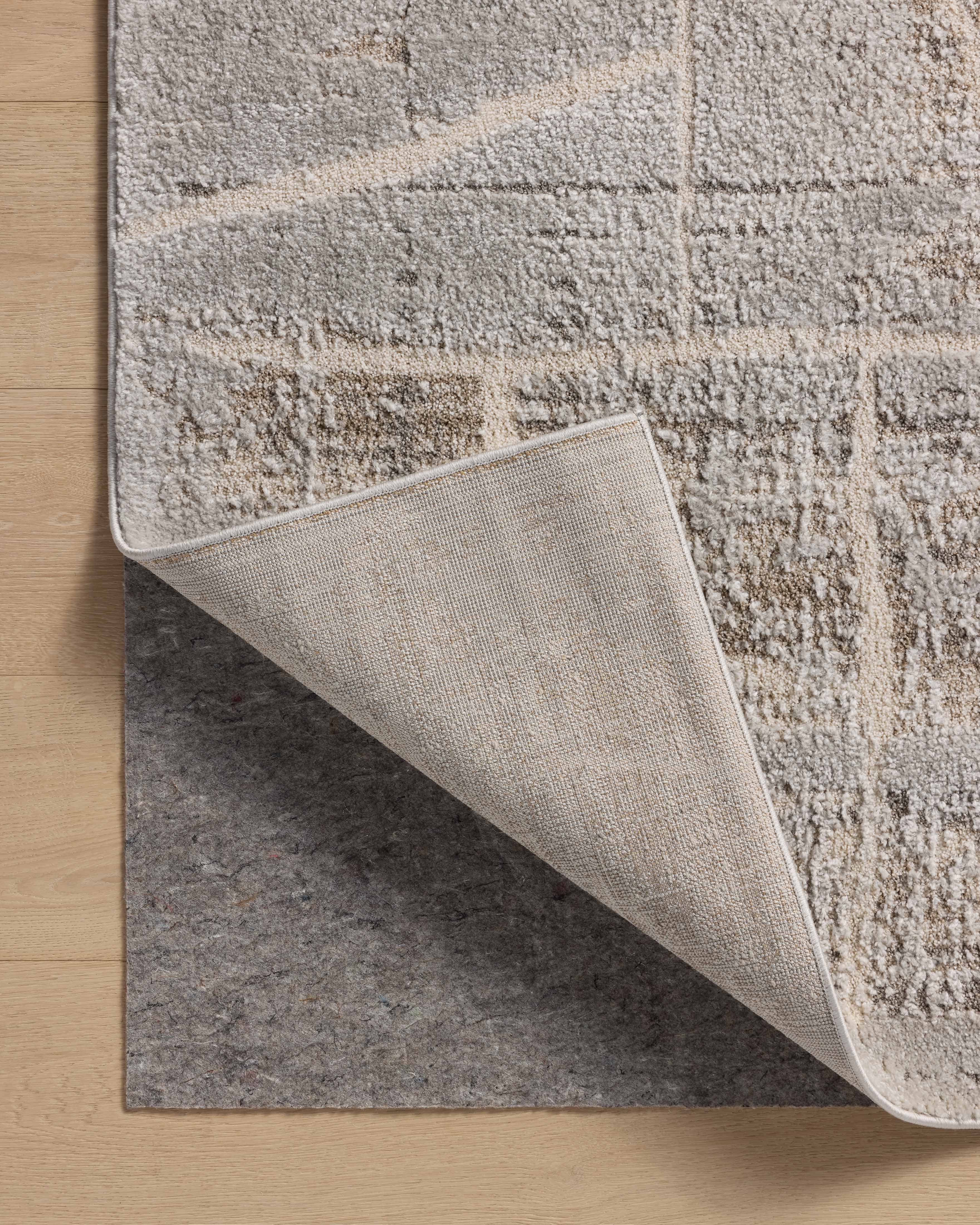 Amber Lewis x Loloi Monty Natural / Mist Rug RUGS - synthetic Loloi