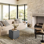 Amber Lewis x Loloi Morgan Navy / Sand Rug RUGS - synthetic Loloi