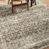 Amber Lewis x Loloi Morgan Navy / Sand Rug RUGS - synthetic Loloi