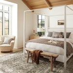Amber Lewis x Loloi Morgan Navy / Sand Rug RUGS - synthetic Loloi