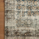 Amber Lewis x Loloi Morgan Navy / Sand Rug RUGS - synthetic Loloi