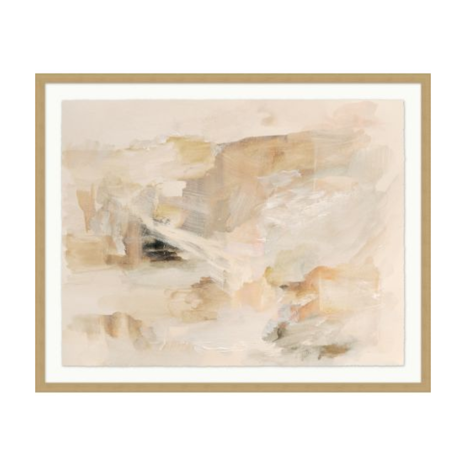 "Pastel Fields II" Framed Art Print - Rug & Weave