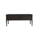 Margot Reclaimed Wood Console Table 21 - FURNITURE - console table Hauer Market Carbon Black