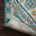 Loloi Nadia Aqua / Navy Rug Loloi