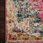Loloi Nadia Pink / Midnight Rug Loloi