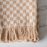 Checkered Throw Blanket - Rug & Weave