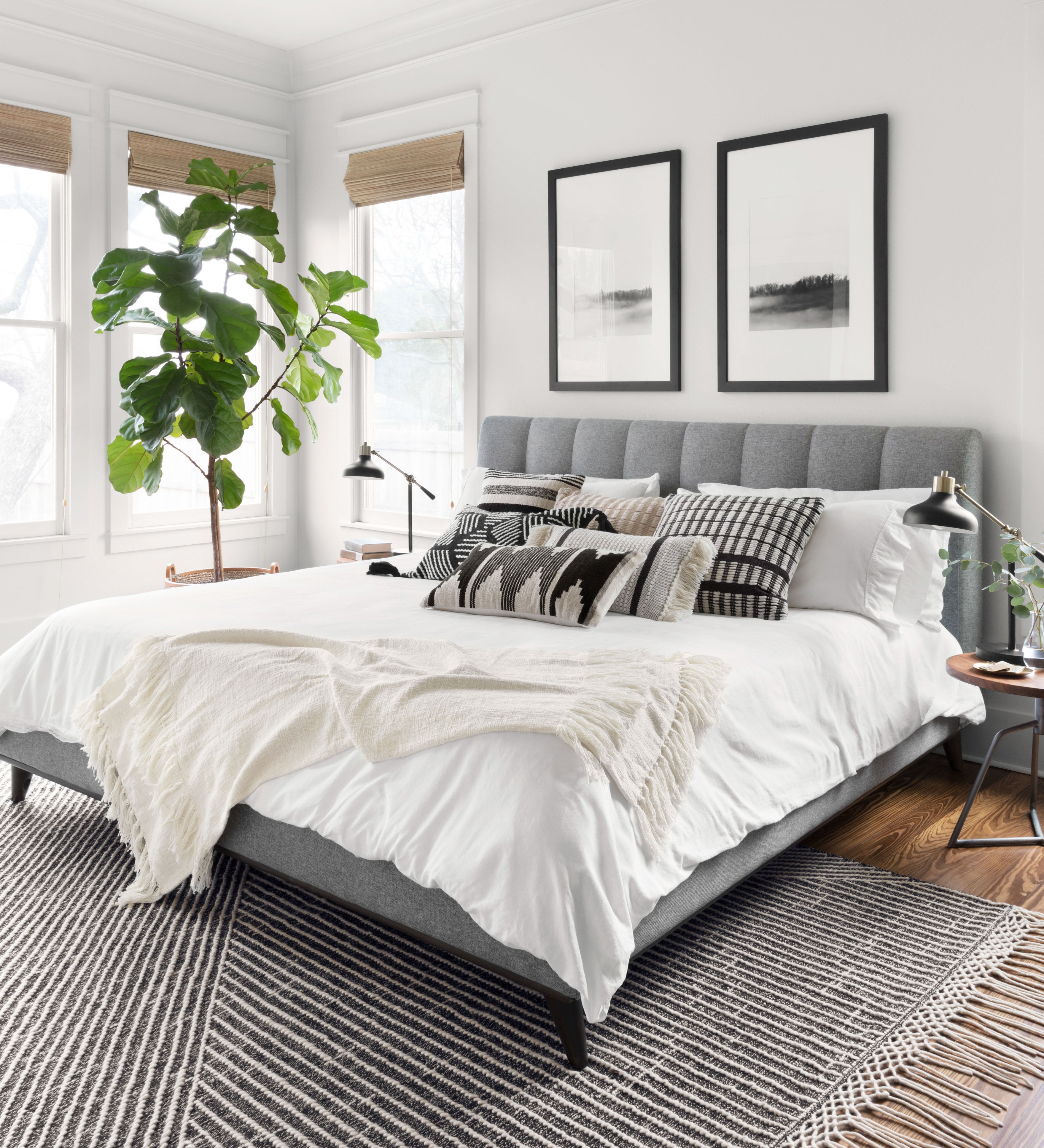 Magnolia Home By Joanna Gaines x Loloi Newton Charcoal / Ivory Rug RUGS - wool Loloi