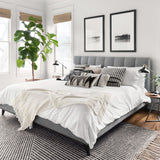 Loloi Newton Charcoal / Ivory Rug patterned rugs Loloi