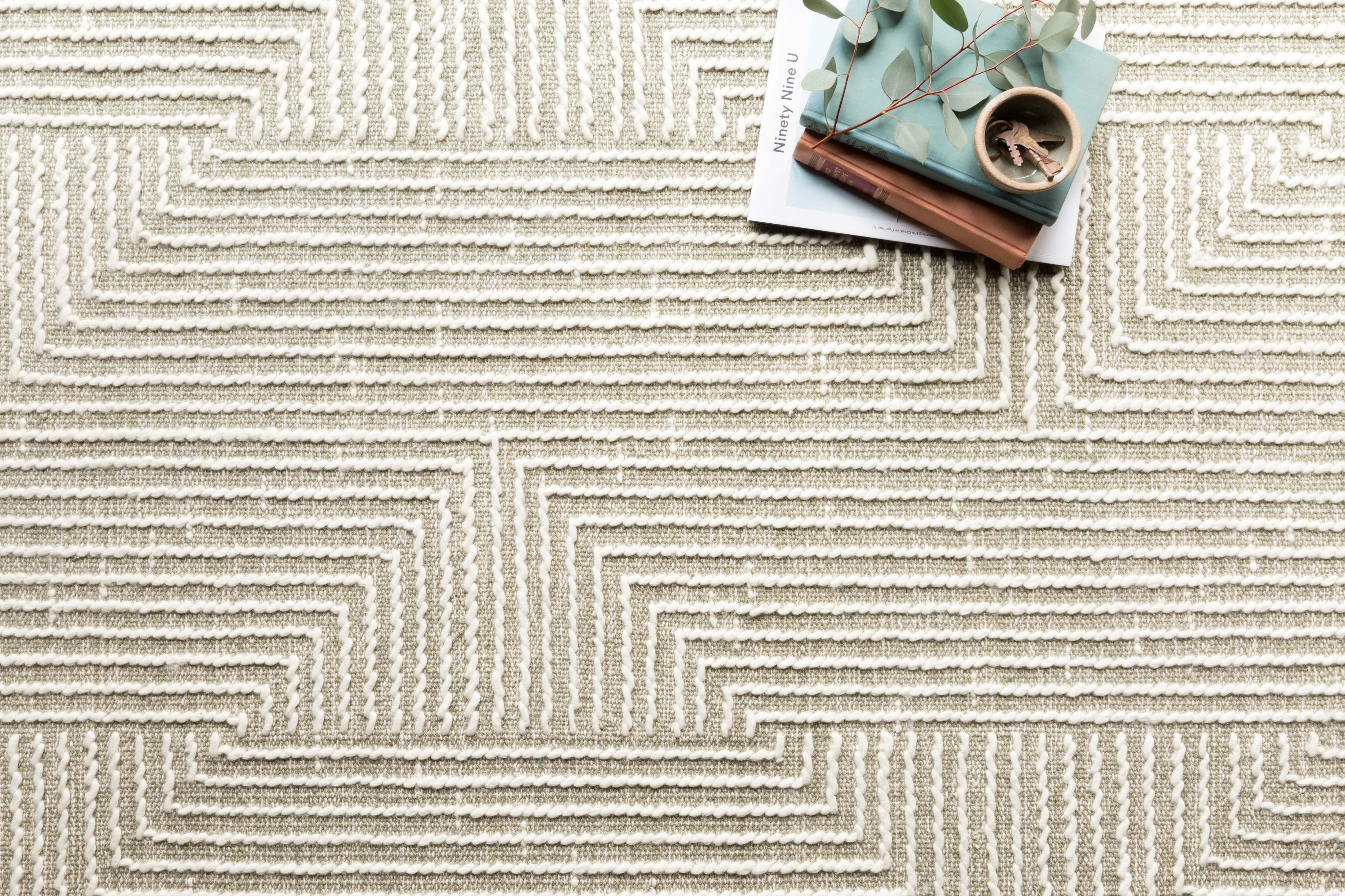Magnolia Home By Joanna Gaines x Loloi Newton Sage / Ivory Rug RUGS - wool Loloi