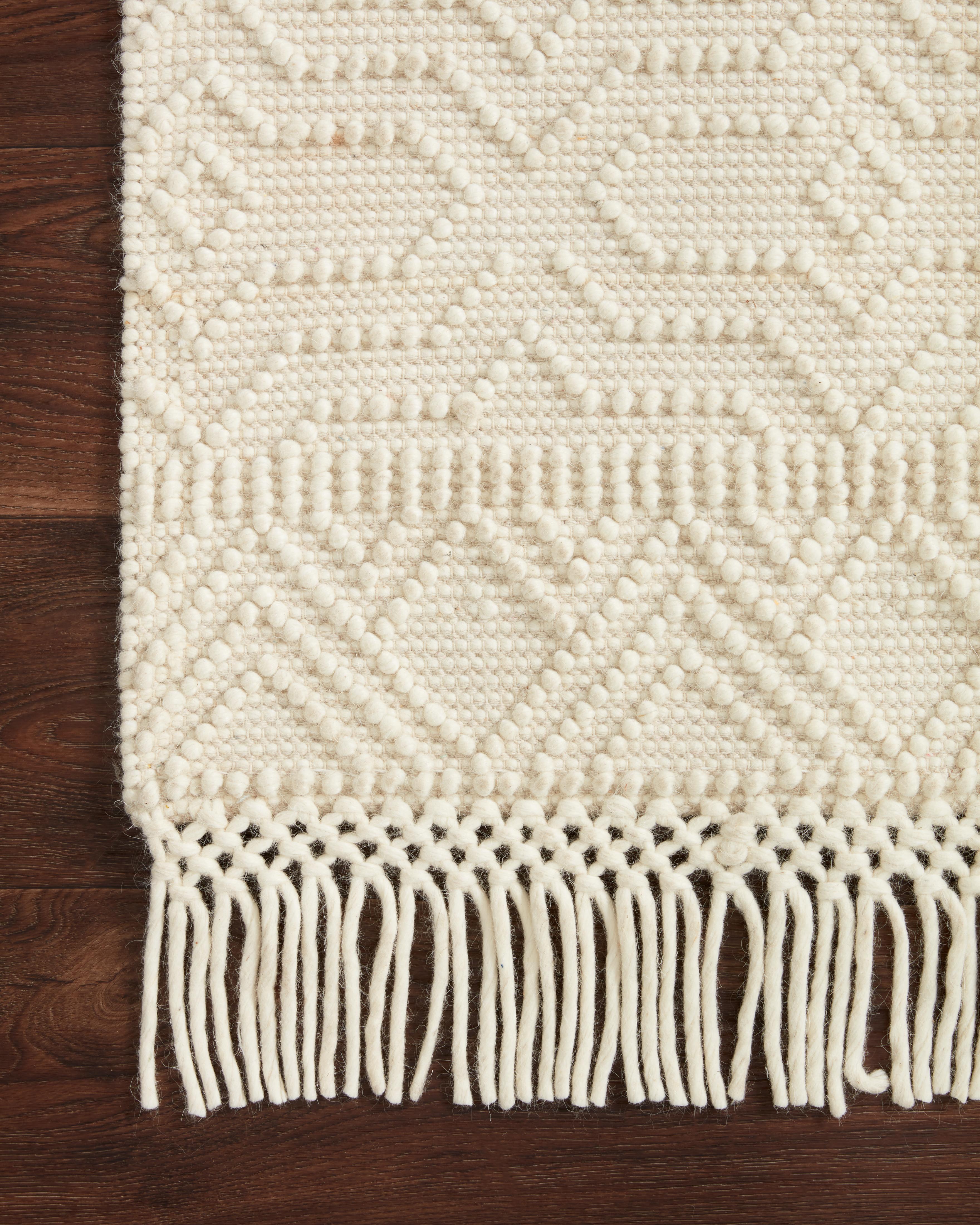 Loloi Noelle Ivory Rug RUGS - wool Loloi