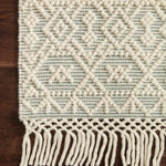 Loloi Noelle Ivory / Blue Rug RUGS - wool Loloi