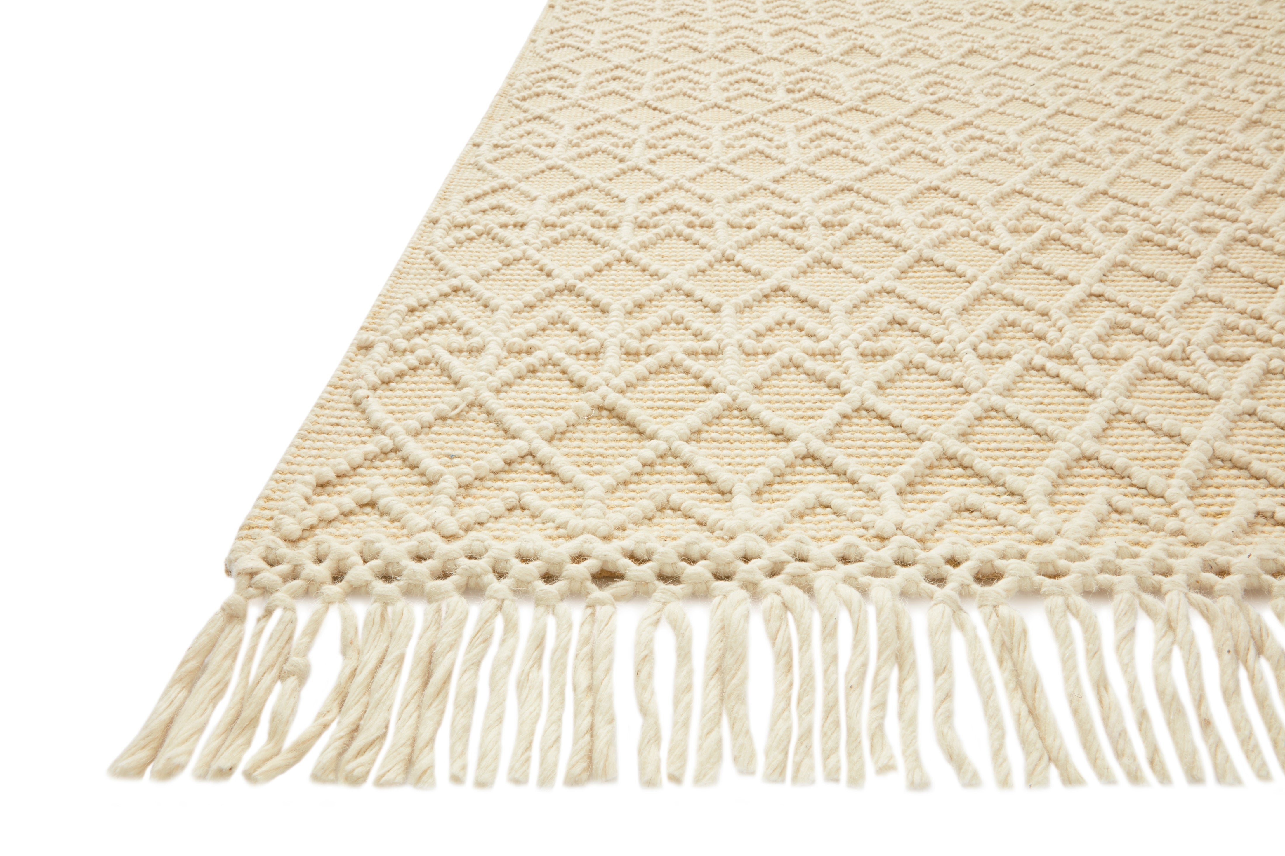 Loloi Noelle Ivory / Gold Rug RUGS - wool Loloi