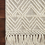 Loloi Noelle Ivory / Grey Rug RUGS - wool Loloi