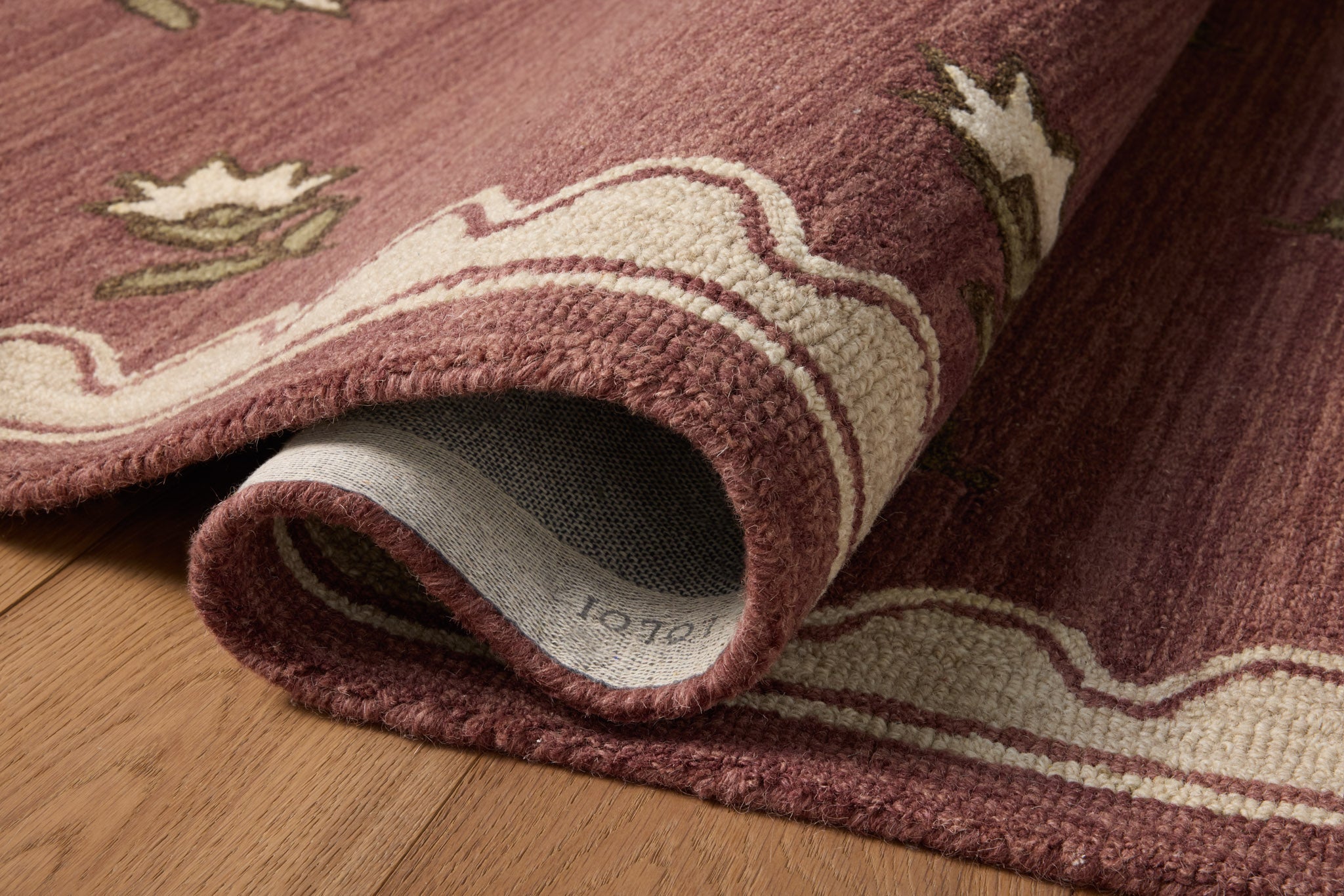 Chris Loves Julia x Loloi Norah Berry / Natural Rug - Rug & Weave