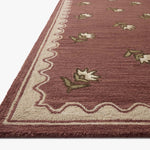 Chris Loves Julia x Loloi Norah Berry / Natural Rug - Rug & Weave