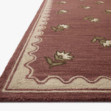 Chris Loves Julia x Loloi Norah Berry / Natural Rug - Rug & Weave