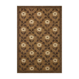 Chris Loves Julia x Loloi Norah Tan / Espresso Rug