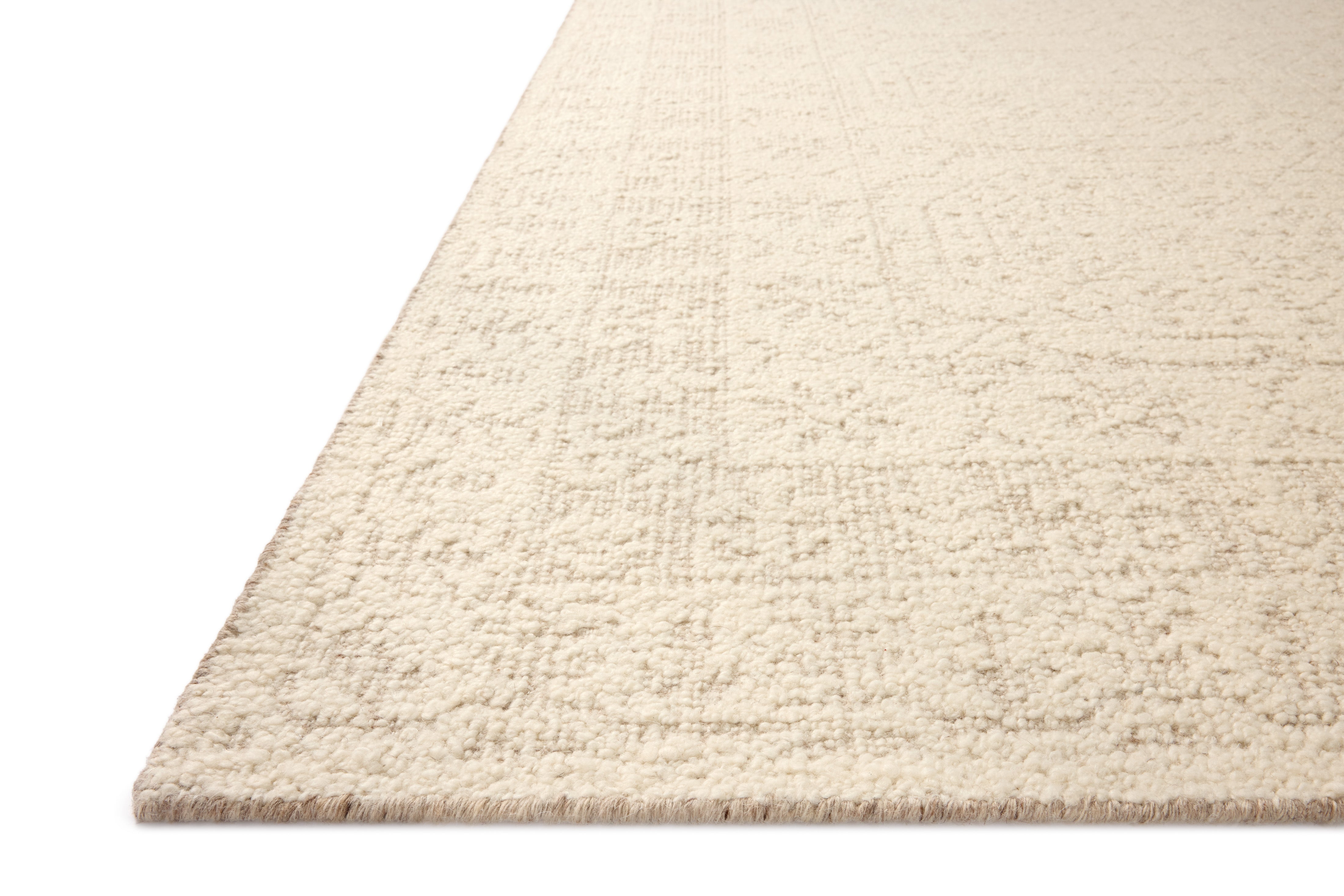 Loloi Novi Ivory / Dove Rug RUGS - wool Loloi 18" x 18" sample