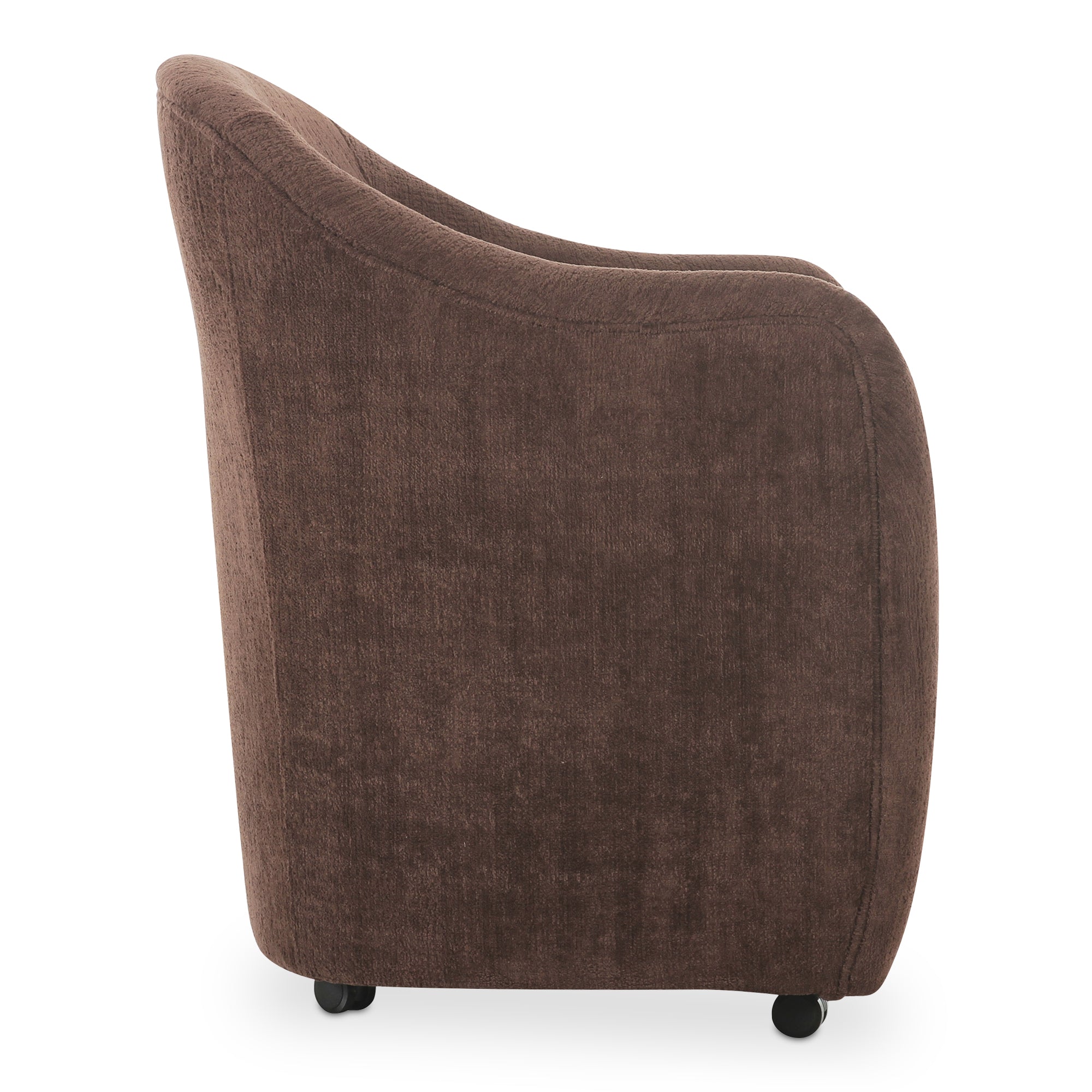 Drava Rolling Dining Chair FURNITURE - dining chair Moe's Furniture