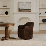 Drava Rolling Dining Chair FURNITURE - dining chair Moe's Furniture