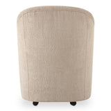 Drava Rolling Dining Chair FURNITURE - dining chair Moe's Furniture