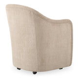 Drava Rolling Dining Chair FURNITURE - dining chair Moe's Furniture