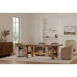 Drava Rolling Dining Chair FURNITURE - dining chair Moe's Furniture