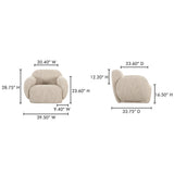 Hazel Lounge Chair FURNITURE - lounge chair Moe's Furniture