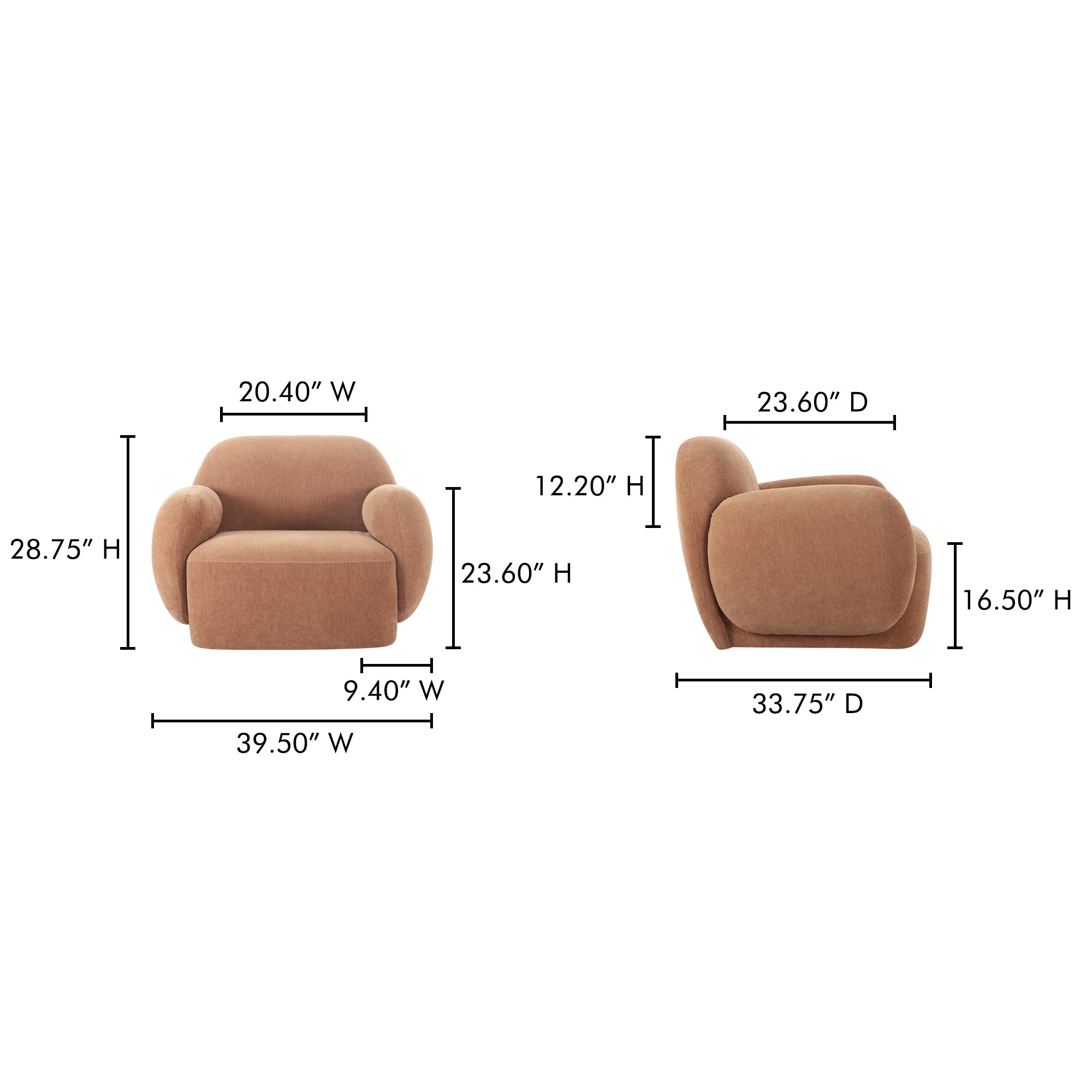 Hazel Lounge Chair - Rug & Weave
