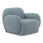Hazel Lounge Chair FURNITURE - lounge chair Moe's Furniture Blue