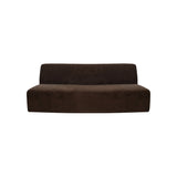 Niomi Convex 81" Sofa FURNITURE - sofas Moe's Furniture Dark Brown