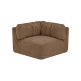 Mateena Corner Chair FURNITURE - lounge chair Moe's Furniture Taupe