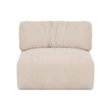 Mateena Slipper Chair FURNITURE - chairs Moe's Furniture Oatmeal