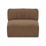 Mateena Slipper Chair FURNITURE - chairs Moe's Furniture Taupe