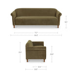 Harmony Sofa FURNITURE - sofa Moe's Furniture